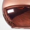 Koyoto Plafonnier, Boule lumineuse 25 cm Cuivré, 1 lumière