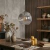 Ripoll Suspension, Boule lumineuse, Suspension Clair, Fumé, 1 lumière