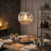 Ripoll Suspension, Boule lumineuse, Suspension Clair, Fumé, 1 lumière