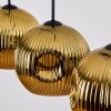 Ripoll Suspension, Boule lumineuse, Suspension Or, 4 lumières