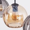Koyoto Suspension, Suspension Ambre, Fumé, 3 lumières