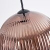 Koyoto Suspension, Boule lumineuse, Suspension 30 cm Cuivré, 3 lumières