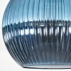Koyoto Plafonnier, Boule lumineuse 25 cm Bleu, 1 lumière