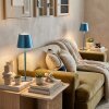 Salgadinho Lampe de table d'extérieur, Lampe à poser LED Bleu, 1 lumière