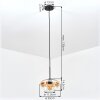Mertola Suspension, Suspension Ambre, Clair, 1 lumière