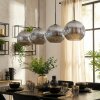 Ripoll Suspension, Boule lumineuse, Suspension Fumé, 4 lumières