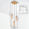 Velune Suspension, Suspension, Suspension grappe Or, 3 lumières
