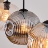 Ripoll Suspension, Boule lumineuse, Suspension Ambre, Clair, Fumé, 4 lumières