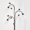 Mirelia Lampadaire Rouille, Noir, 3 lumières