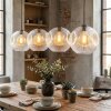 Ripoll Suspension, Boule lumineuse, Suspension Clair, 4 lumières