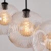 Ripoll Suspension, Boule lumineuse, Suspension Clair, 4 lumières