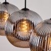 Ripoll Suspension, Boule lumineuse, Suspension Fumé, 4 lumières