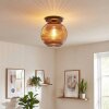 Koyoto Plafonnier, Boule lumineuse 30 cm Cuivré, 1 lumière