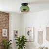 Koyoto Plafonnier, Boule lumineuse 30 cm Vert, Clair, 1 lumière