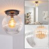 Koyoto Plafonnier, Boule lumineuse 30 cm Clair, 1 lumière