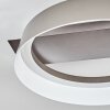 Jelok Plafonnier LED Brun, 1 lumière