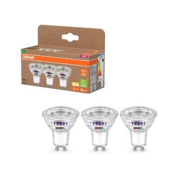 Luminaires Osram GU10 2.5 Watt blanc chaud 450 Lumen
