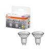 Luminaires Osram GU10 LED 4.3 Watt blanc chaud 350 Lumen