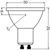 Luminaires Osram GU10 3.4 Watt blanc neutre dimmable 230 Lumen