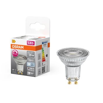 Luminaires Osram GU10 3.4 Watt blanc neutre dimmable 230 Lumen