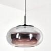 Ironel Suspension, Suspension LED Noir, 1 lumière