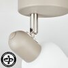 Sivol Plafonnier, Spot de plafond Nickel mat, Sable, 1 lumière