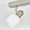 Sivol Plafonnier, Spot de plafond Nickel mat, Sable, 2 lumières