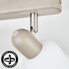 Sivol Plafonnier, Spot de plafond Nickel mat, Sable, 3 lumières