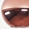 Koyoto Plafonnier, Boule lumineuse 30 cm Cuivré, 1 lumière
