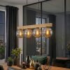 Gastor Suspension, Boule lumineuse, Suspension Écru, Noir, 4 lumières