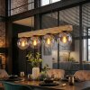Gastor Suspension, Boule lumineuse, Suspension Écru, Noir, 4 lumières