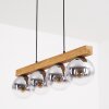 Gastor Suspension, Boule lumineuse, Suspension Écru, Noir, 4 lumières