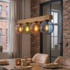 Gastor Suspension, Boule lumineuse, Suspension Écru, Noir, 4 lumières
