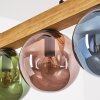 Gastor Suspension, Boule lumineuse, Suspension Écru, Noir, 4 lumières