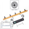 Gastor Suspension, Boule lumineuse, Suspension Écru, Noir, 5 lumières