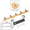 Gastor Suspension, Boule lumineuse, Suspension Écru, Noir, 5 lumières