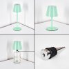 Salgadinho Lampe de table d'extérieur, Lampe à poser LED Vert, 1 lumière