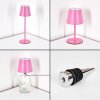 Salgadinho Lampe de table d'extérieur, Lampe à poser LED Rose, 1 lumière