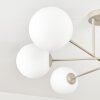Gastor Plafonnier, Boule lumineuse 80 cm Sable, 6 lumières