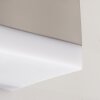 Remil Lampe murale d´extérieur, Luminaire Up & Down, Applique murale LED Acier brossé, 2 lumières, Détecteur de mouvement