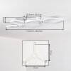 Molin Plafonnier LED Blanc, 1 lumière