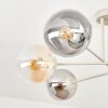 Gastor Plafonnier, Boule lumineuse 80 cm Sable, 6 lumières