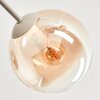 Gastor Plafonnier, Boule lumineuse 80 cm Sable, 6 lumières