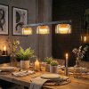 Folar Suspension, Suspension LED Noir, 3 lumières
