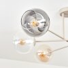 Koyoto Plafonnier, Boule lumineuse 78 cm Sable, 6 lumières