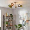 Gastor Plafonnier, Boule lumineuse 80 cm Sable, 6 lumières