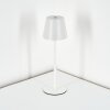 Salgadinho Lampe de table d'extérieur, Lampe à poser LED Blanc, 1 lumière