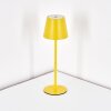 Salgadinho Lampe de table d'extérieur, Lampe à poser LED Jaune, 1 lumière