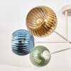 Koyoto Plafonnier, Boule lumineuse 78 cm Sable, 6 lumières