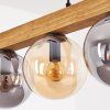 Gastor Suspension, Boule lumineuse, Suspension Écru, Noir, 4 lumières